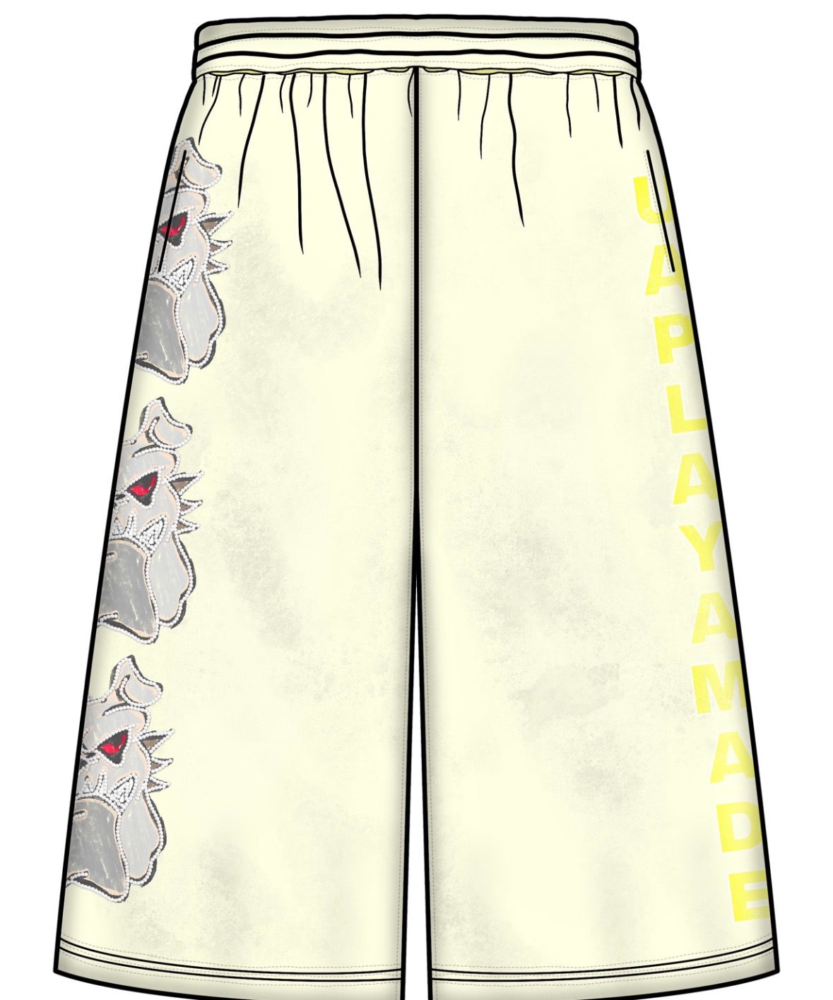 Dawg Pearl Shorts Off White