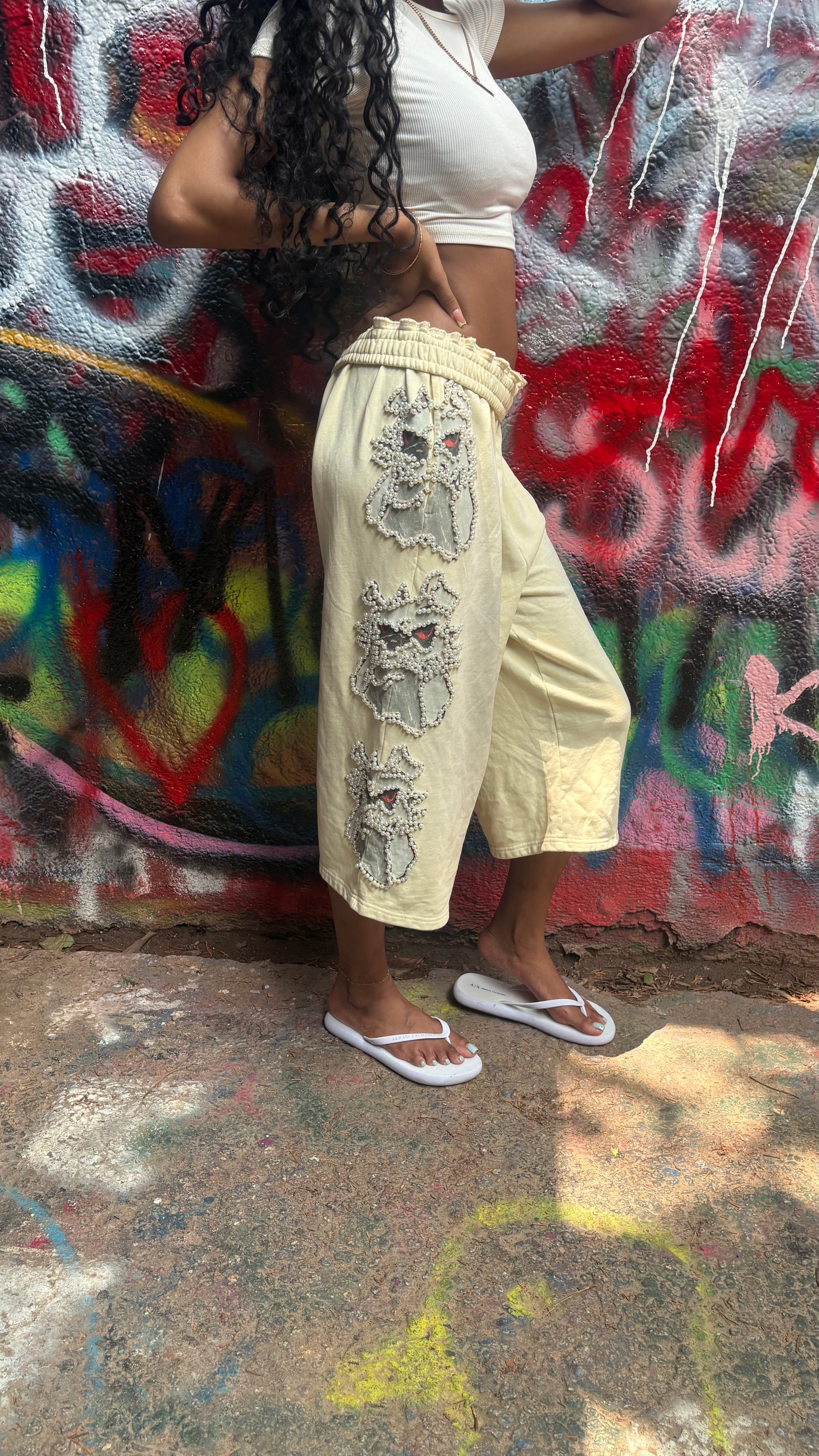 Dawg Pearl Shorts Off White